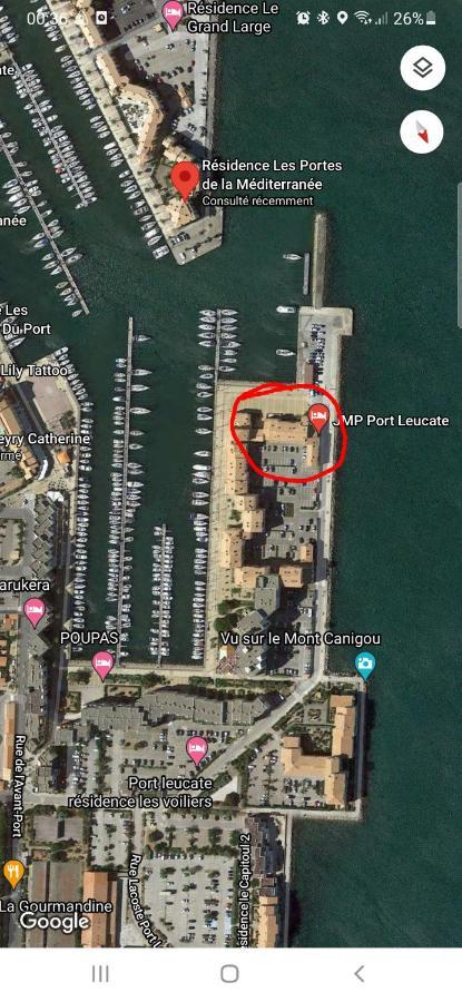 T2 Cabine Avec Tres Belle Vue Sur Le Port De Plaisance 勒卡特 外观 照片