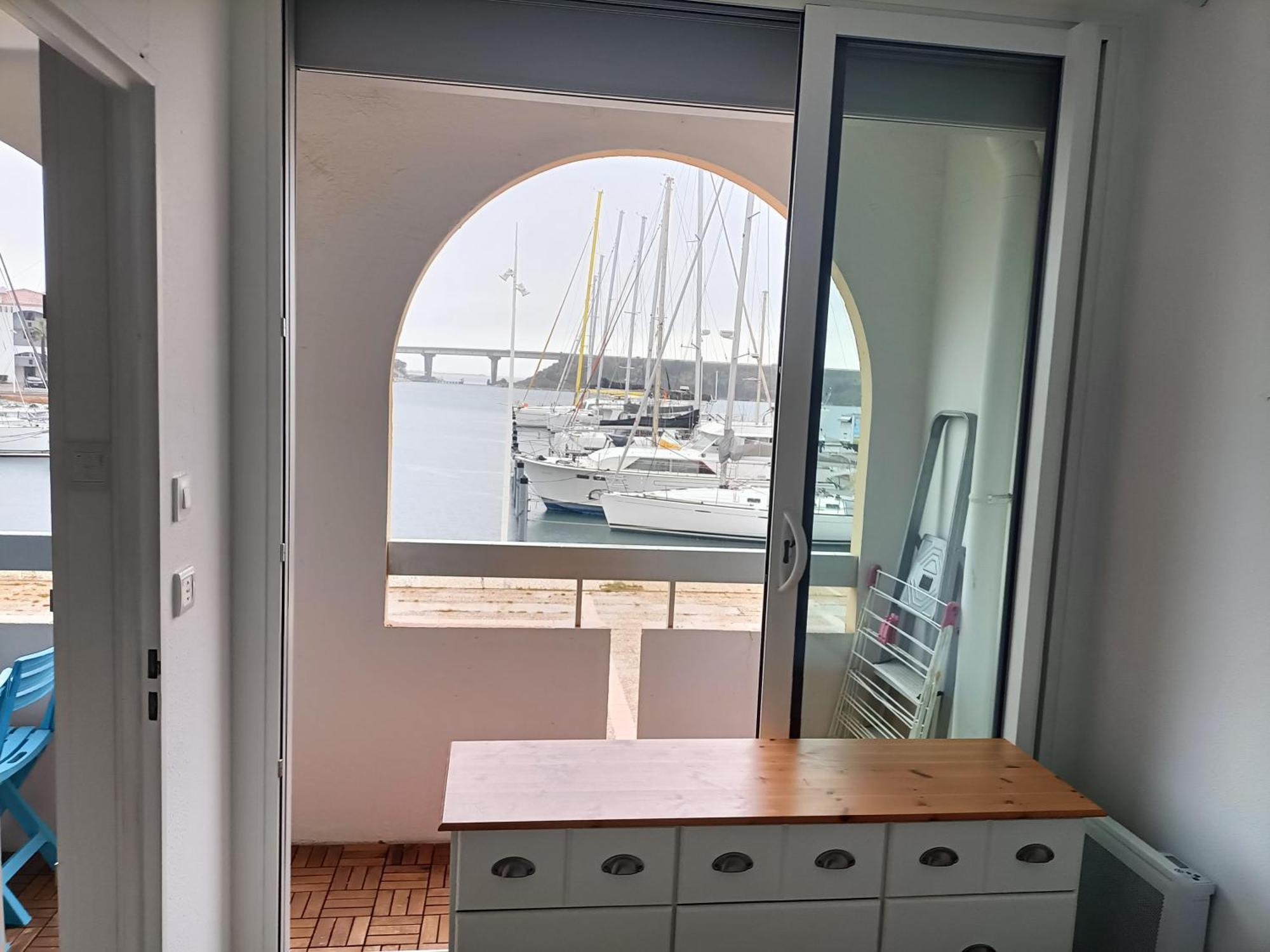 T2 Cabine Avec Tres Belle Vue Sur Le Port De Plaisance 勒卡特 外观 照片